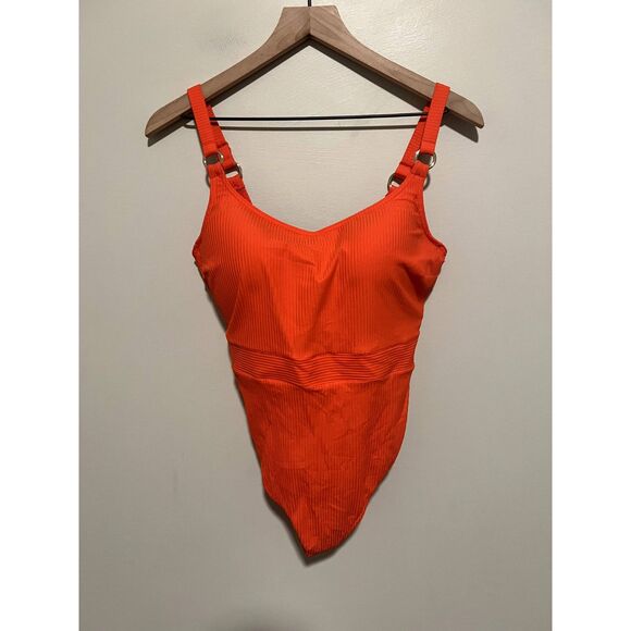 PrimaDonna Swim Sahara Padded One Piece Wireless Swimsuit in Red Pepper - Picture 4 of 15